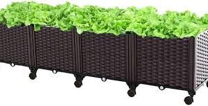 Máquina de Plantación de Exterior con Ruedas